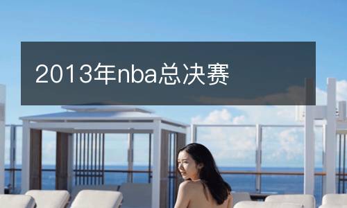 2013年nba總決賽